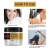 Repair and Moisturizing Hair Mask Deep moisturizes and repairs damaged hair, prevents dryness, split ends and tangles, and prevents hair loss