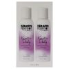 Keratin Daily Duo by Keratin Perfect for Unisex - 2 Pc 3.4oz Shampoo, 3.4oz Conditioner