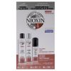System 4 Kit by Nioxin for Unisex - 3 Pc 10.1oz Color Safe Cleanser Shampoo, 10.1 oz Color Safe Scalp Therapy Conditioner