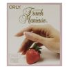The Original French Manicure Kit Pink by Orly for Women - 4 Pc Kit 0.3oz Top2 Botton Base Coat Plus Topcoat, 0.3oz Nail Lacquer - White Tips