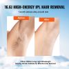VEVOR IPL Hair Removal, Permanent Hair Removal with Sapphire Ice Cooling System, Painless At-Home Hair Removal Device for Women Men, Auto/Manual Modes